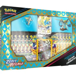 New Collezione Premium Statuina Zacian/Zamazenta Cromatico Zenit Regale Giochi Di Carte