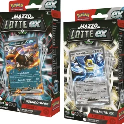 Mazzi Lotte Ex Melmetal-Ex E Houndoom-Ex Giochi Di Carte
