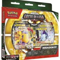 Discount Mazzo Lotte Di Lega Miraidon Ex Giochi Di Carte