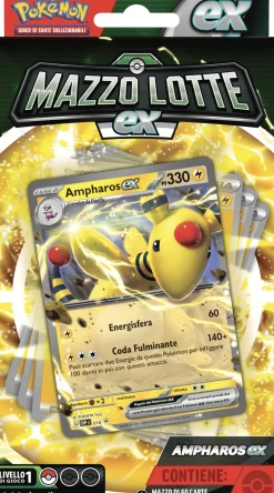 Discount Mazzo Lotte Ex Ampharos-Ex / Lucario-Ex Giochi Di Carte