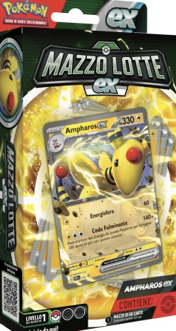 Discount Mazzo Lotte Ex Ampharos-Ex / Lucario-Ex Giochi Di Carte