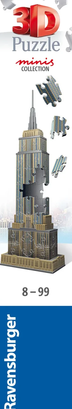 Best Mini Empire State Building, 54 Pezzi, 8 Anni Puzzle 3D