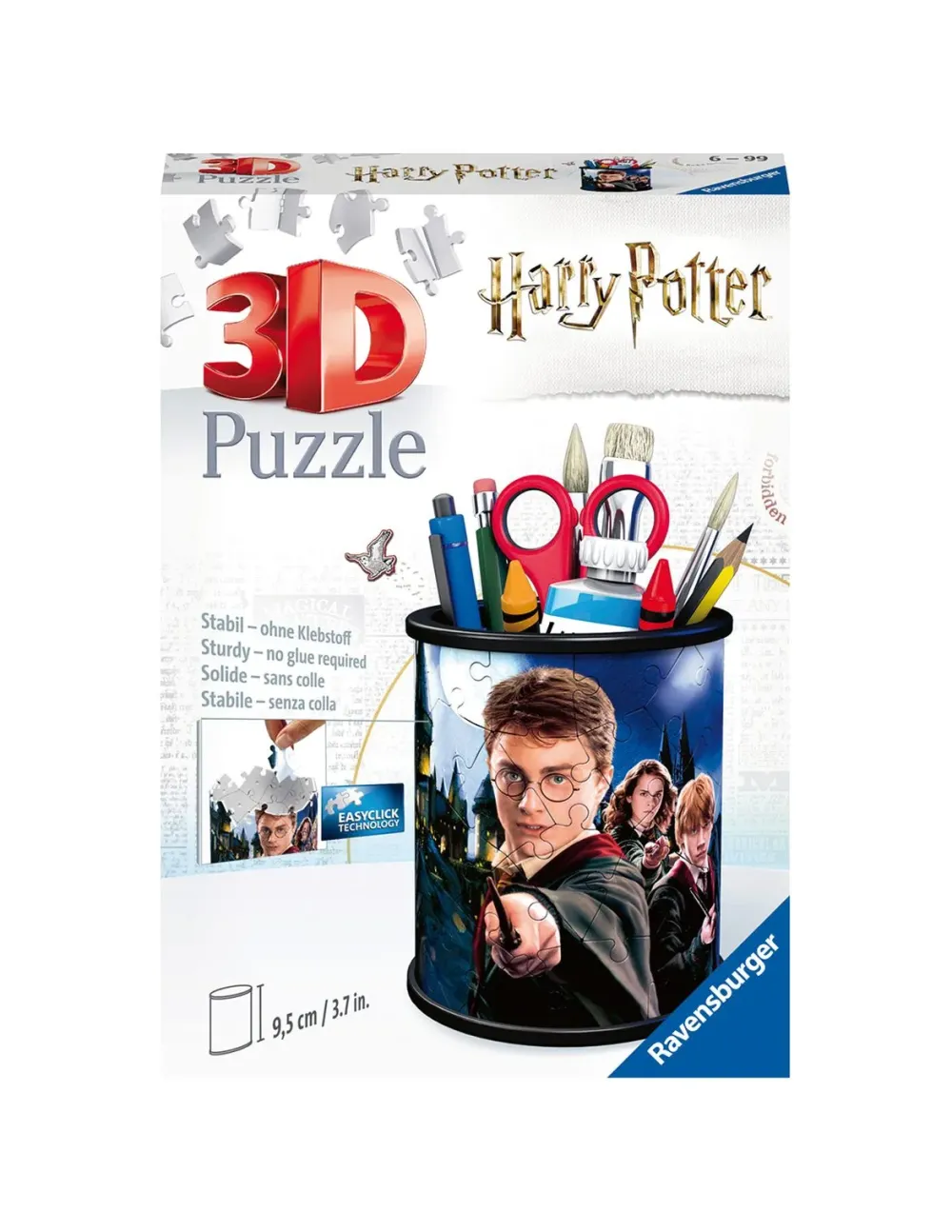 Best Ravensburger 3D Puzzle Portapenne , 54 Pezzi, 6+ Anni Puzzle 3D