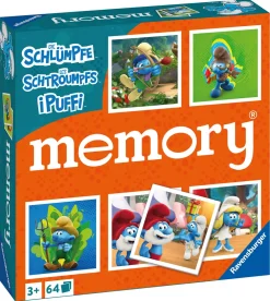 Sale Memory® Versione Puffi, 64 Tessere, Gioco Da Tavolo, 3+ Anni Giochi Di Carte