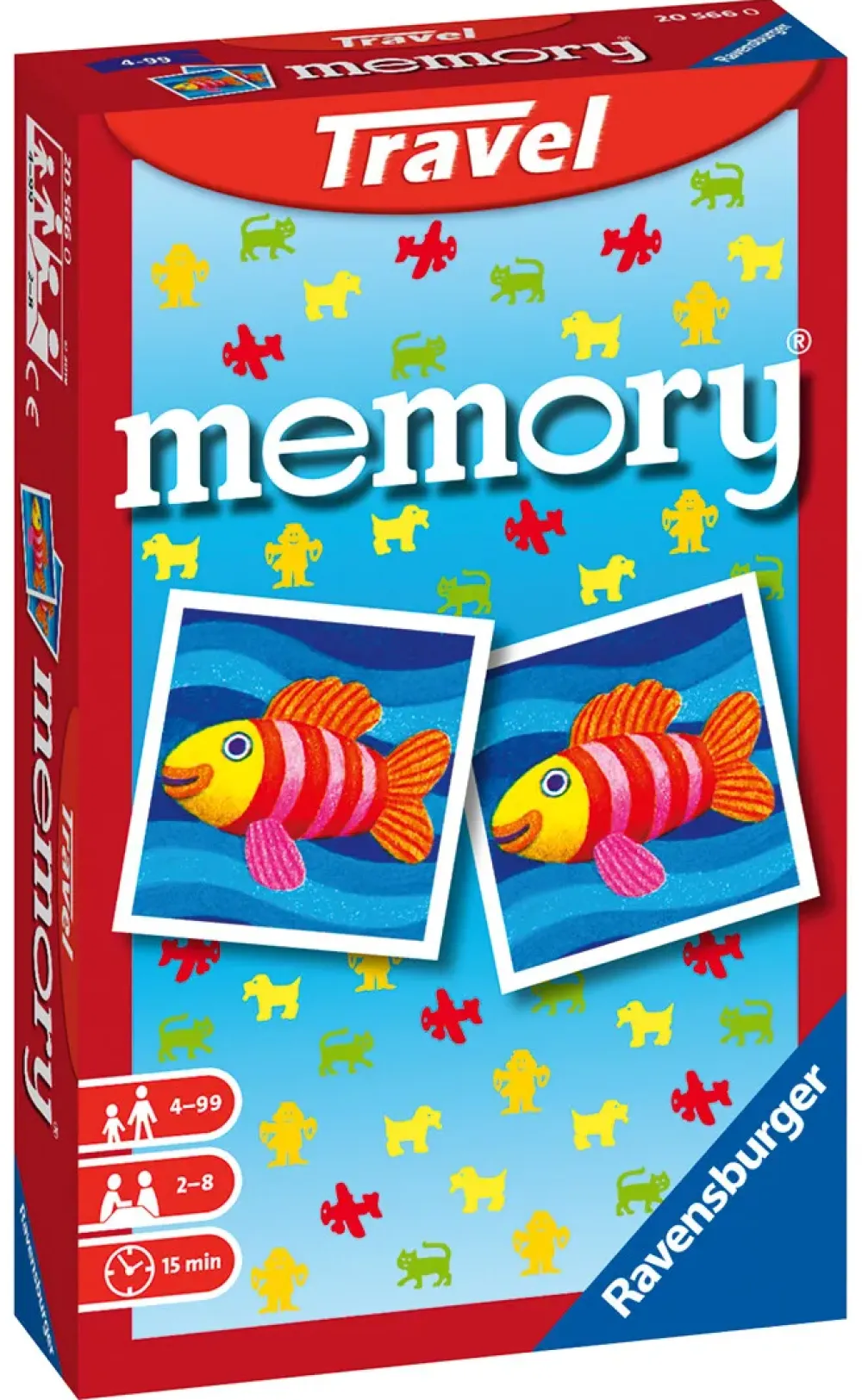 Hot Mini Memory Travel, Gioco Da Tavolo Tascabile, 2-4 Giocatori, 8+ Anni Giochi Tascabili E Da Viaggio