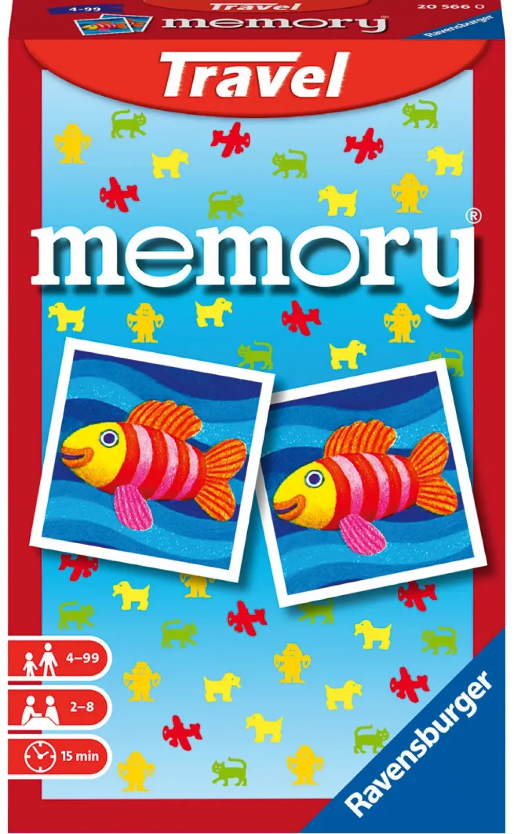 Hot Mini Memory Travel, Gioco Da Tavolo Tascabile, 2-4 Giocatori, 8+ Anni Giochi Tascabili E Da Viaggio