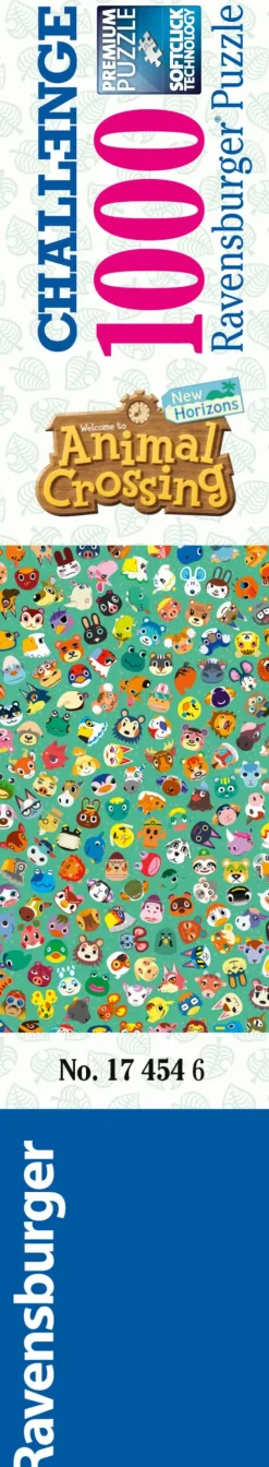 Clearance Puzzle Animal Crossing Challenge, 1000 Pezzi, Puzzle Adulti Puzzle 1000 Pezzi