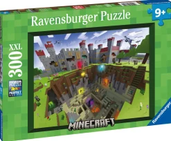 Sale Puzzle Minecraft, 300 Pezzi Xxl, Eta Raccomandata 9+ Anni Puzzle Per Bambini