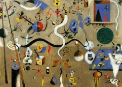 Clearance Puzzle Miro: Harlequin Carnival, Art Collection, 1000 Pezzi, Puzzle Adulti Puzzle 1000 Pezzi