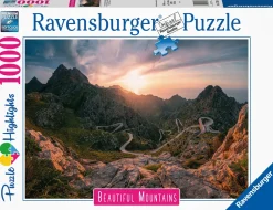Best Puzzle Sierra De Tramuntana, Indonesia, Collezione Beautiful Mountains, 1000 Pezzi, Puzzle Adulti Puzzle 1000 Pezzi