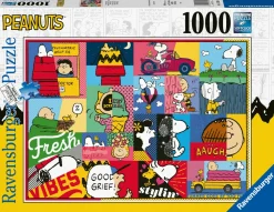 Discount Puzzle Vita Da Peanuts, 1000 Pezzi, Puzzle Adulti Puzzle 1000 Pezzi