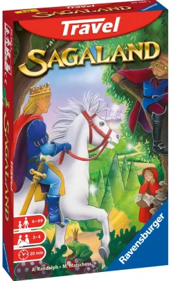 Online Sagaland Travel, Gioco Da Tavolo Tascabile, 2-4 Giocatori, 6+ Anni Giochi Tascabili E Da Viaggio