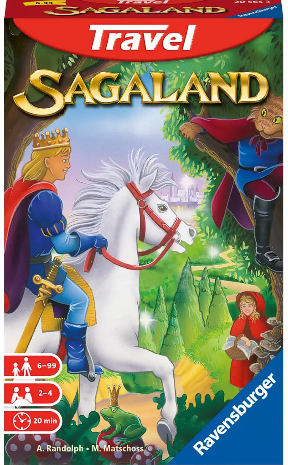 Online Sagaland Travel, Gioco Da Tavolo Tascabile, 2-4 Giocatori, 6+ Anni Giochi Tascabili E Da Viaggio