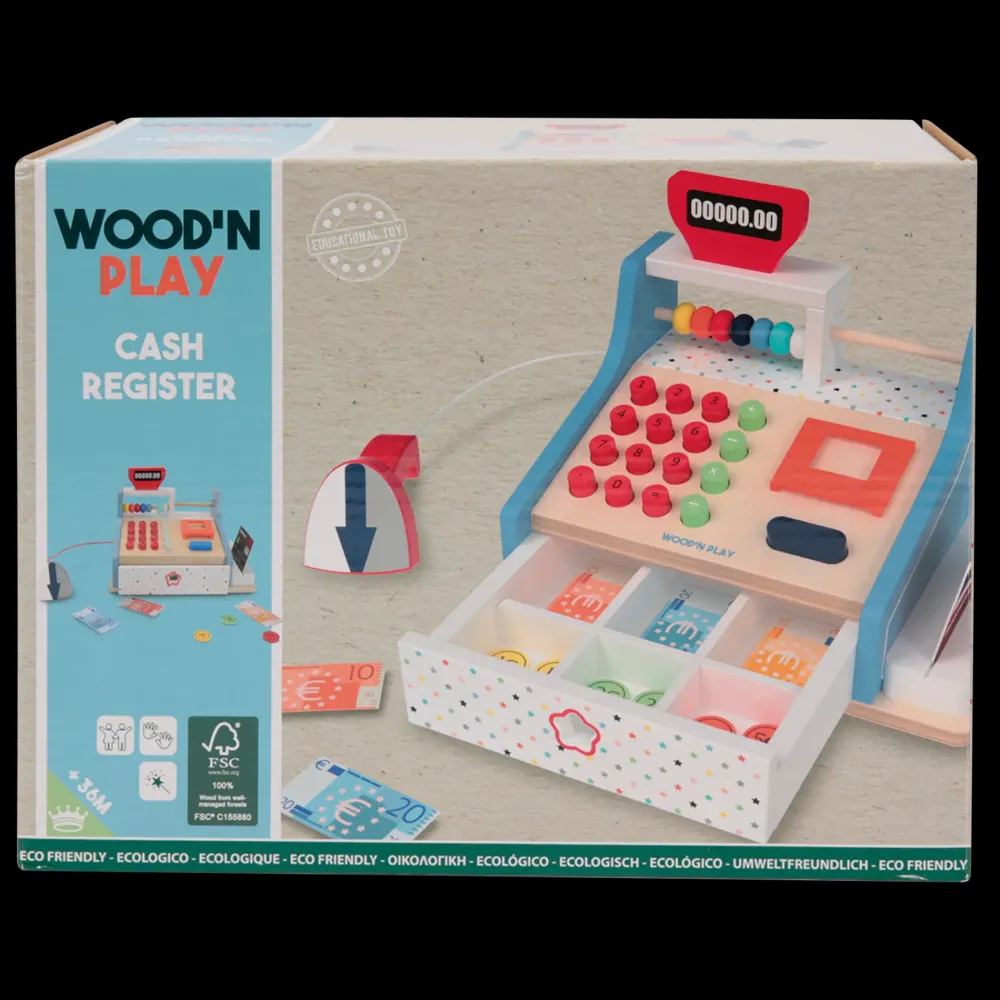 Hot Registratore Di Cassa Giochi Di Imitazione In Legno