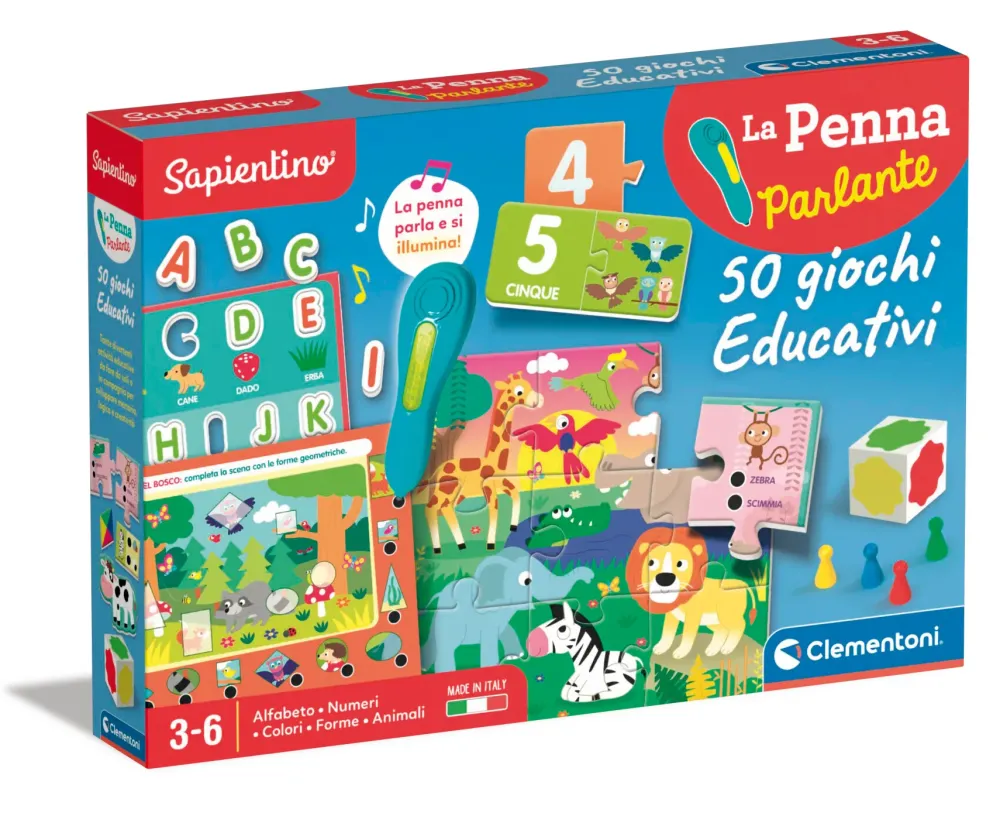Discount Penna Interattiva 50 Giochi Educativi Primi Apprendimenti