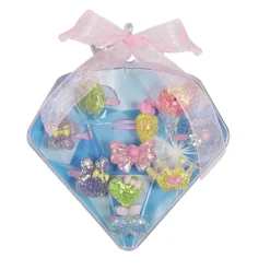 Sale Set 10 Anelli Plastica Giochi Di Emulazione