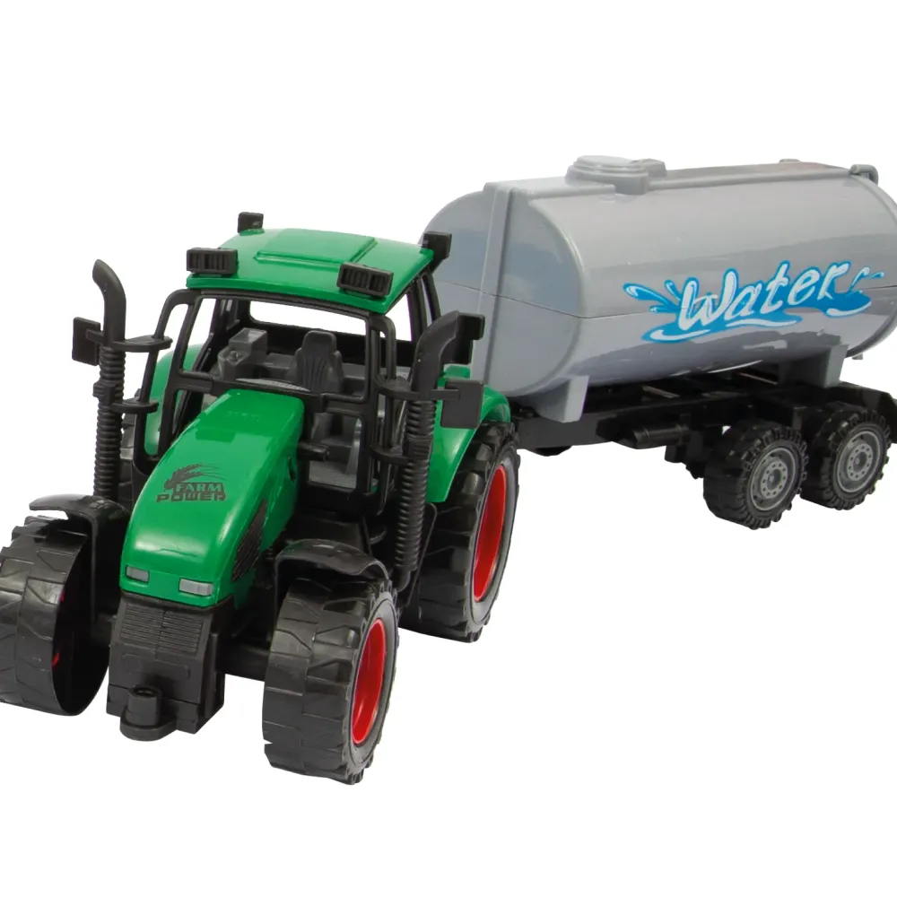 Clearance Set 3 Trattori Super Farmer Set Camion, Trattori E Ruspe