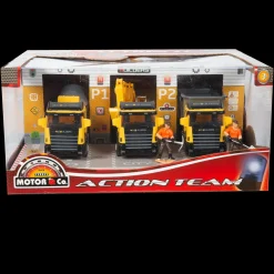 Clearance Set 3 Veicoli Action Macchinine Bambini