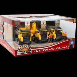 Clearance Set 3 Veicoli Action Macchinine Bambini