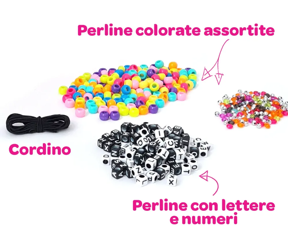 Clearance Set Crea I Tuoi Braccialetti Alphabet Bead It'S My Story Moda, Gioielli, Decorazioni, Cosmetici