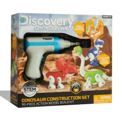 Set Dinosauri Da Costruzione 56 Pezzi Discovery Toys Giochi Stem