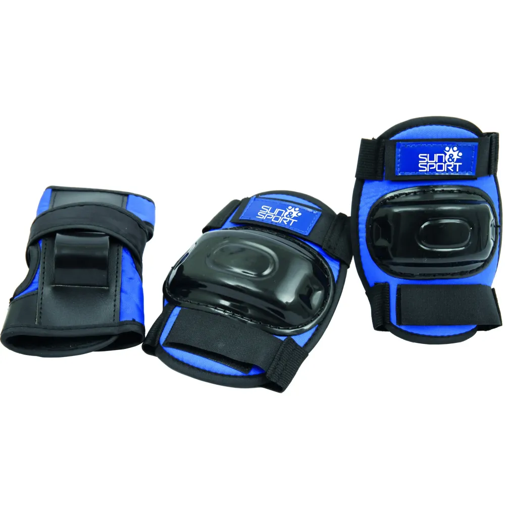 Online Set Protezioni Per Pattinaggio, Bici E Altre Attivita Sportive Regolabili, Adatti A Bambini Fino A 50 Kg Disponibile In Rosa E Blu Accessori Per Attivita Sportive