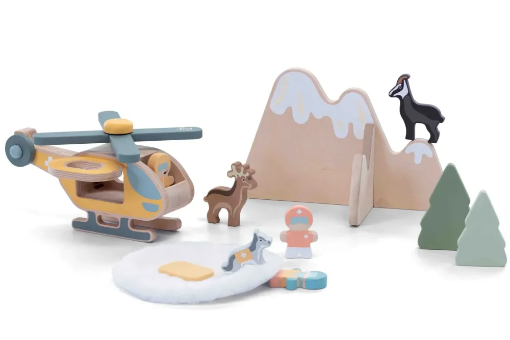Sevi Play Set Elisoccorso Giochi Educativi In Legno