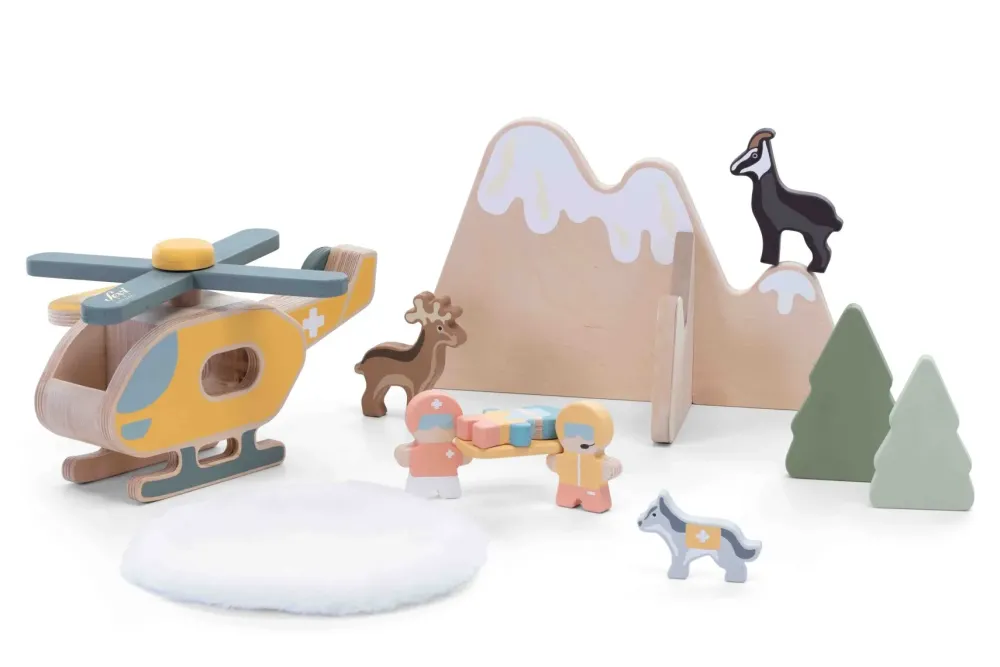 Sevi Play Set Elisoccorso Giochi Educativi In Legno