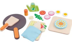 Clearance Sevi Set Piadina (24 Pz) Giochi Di Imitazione In Legno