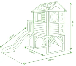 Casa Palafitta Casette Per Bambini