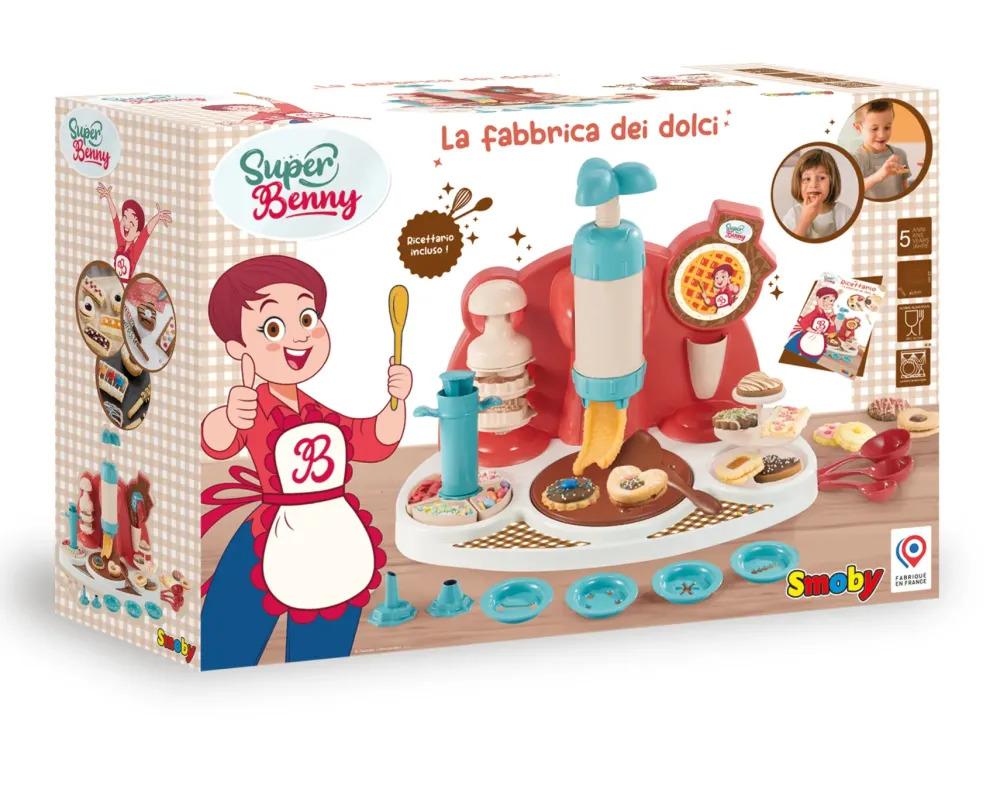 Discount La Fabbrica Dei Biscotti Di Superbenny Con Tanti Accessori Cucine Giocattolo