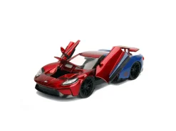 Best Spider-Man Ford Gt 1:24 Die-Cast Con Personaggio Modellini Veicoli In Scala