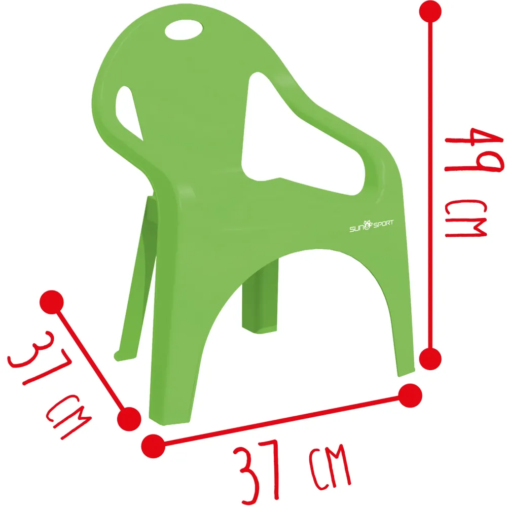 New Sun & Sport; Sport Sedia In Plastica Disponibili In 4 Colori Centri Gioco