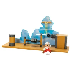 New Playset Ponte Dell'Airship Di Bowser Compatibile Con Gli Altri Payset Nintendo Action Figures
