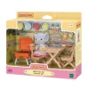 Outlet Set Barbeque Per Pic-Nic Ragazza Elefante Mini Dolls