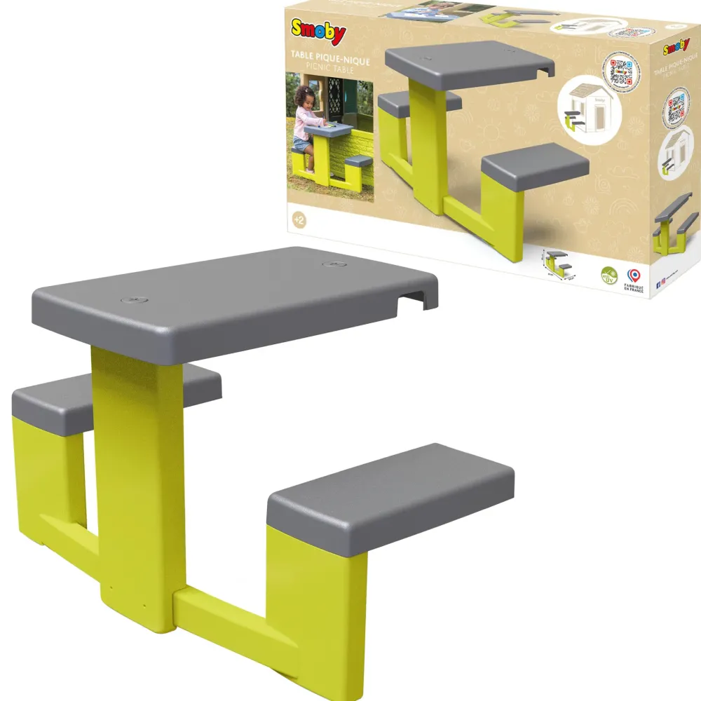 Hot Tavolo Da Pic Nic Compatibile Con Le Casette Per Aumentare Il Divertimento Casette Per Bambini