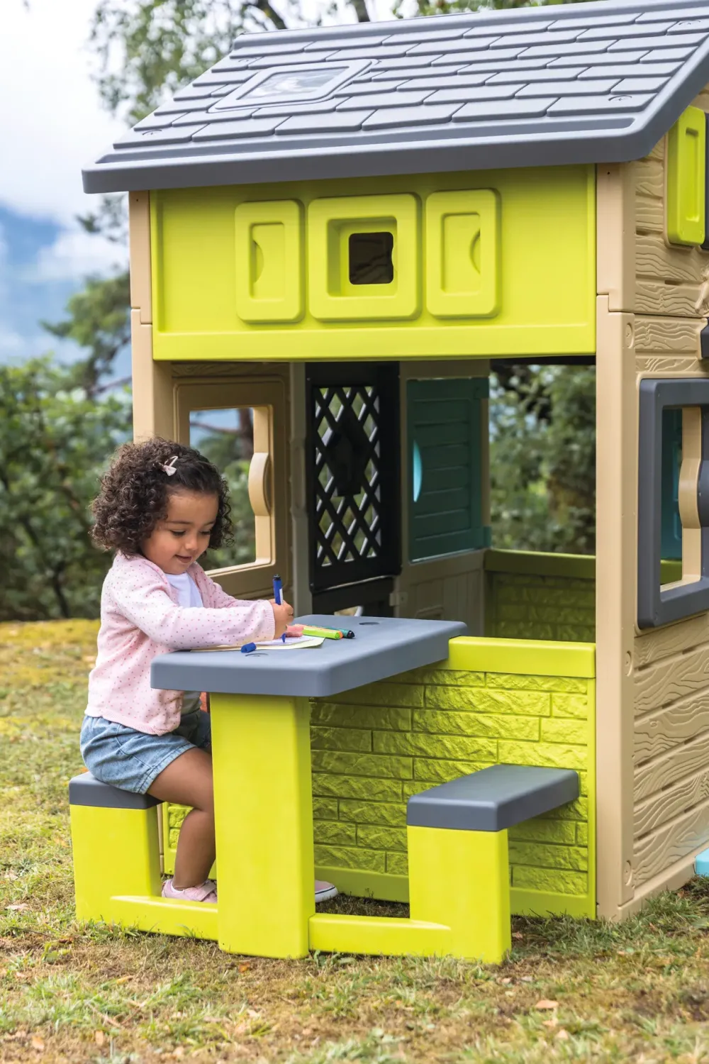 Hot Tavolo Da Pic Nic Compatibile Con Le Casette Per Aumentare Il Divertimento Casette Per Bambini