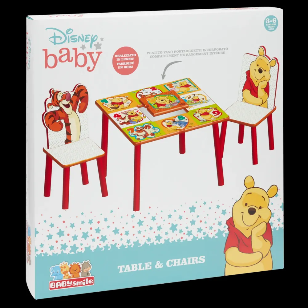 New Tavolo E Sedie Winnie The Pooh Centri Gioco