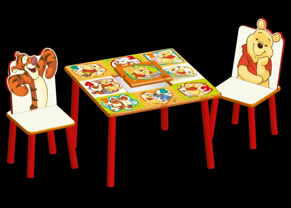 New Tavolo E Sedie Winnie The Pooh Centri Gioco