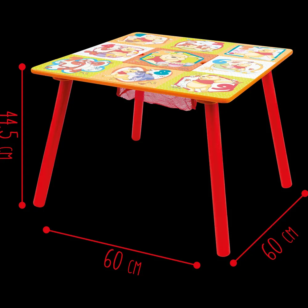 New Tavolo E Sedie Winnie The Pooh Centri Gioco