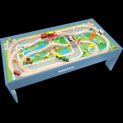Clearance Tavolo Gioco Con Pista Treno Giochi Educativi In Legno