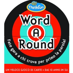 Discount Thinkfun Word A Round, Gioco Di Carte Per Bambini, Parole E Abilita Linguistiche, Eta 10+ Anni Giochi Di Carte