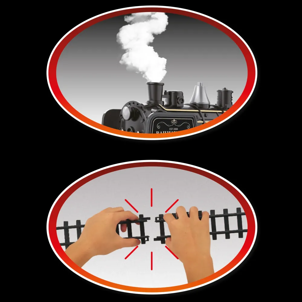 Sale Treno Espresso Con Vapore Macchinine Bambini