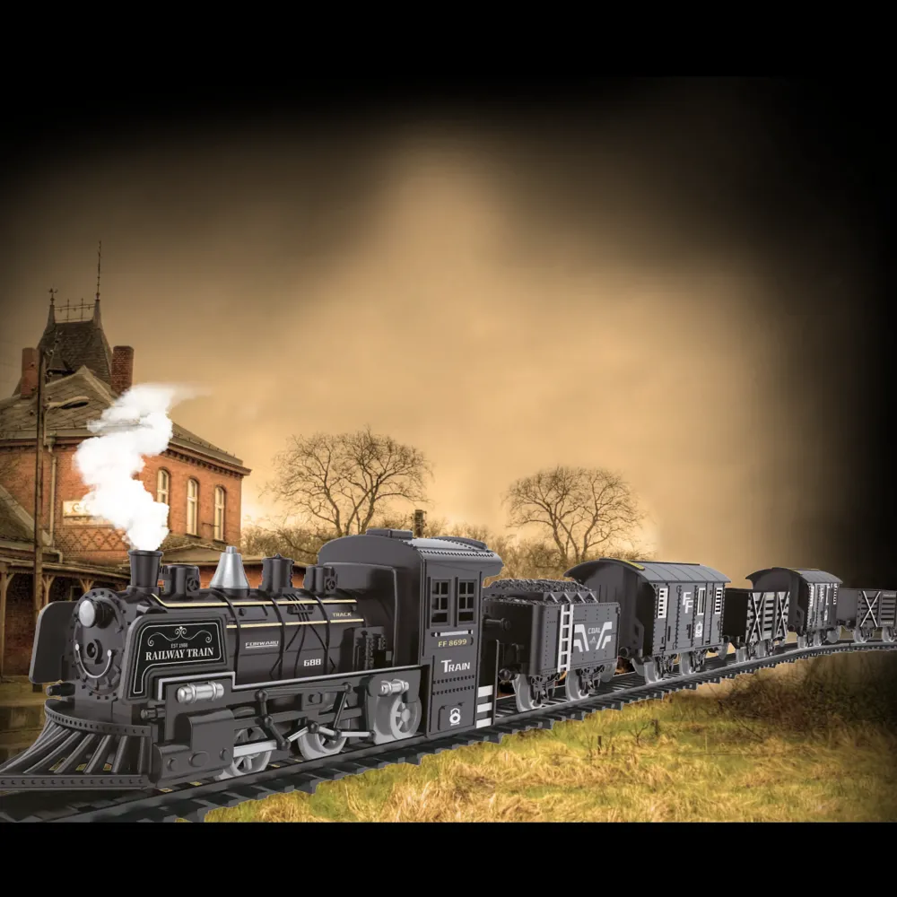 Sale Treno Espresso Con Vapore Macchinine Bambini