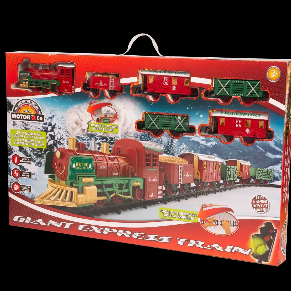 Treno Espresso Natale Macchinine Telecomandate