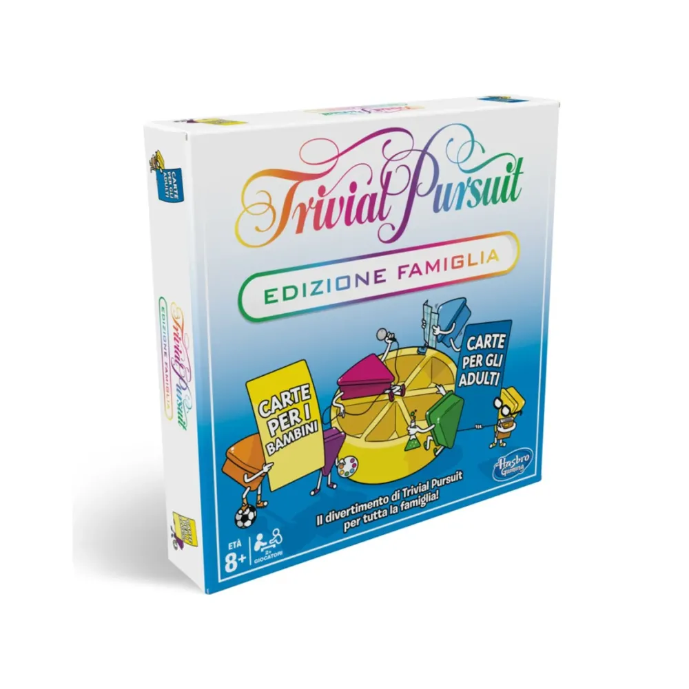 Sale Trivial Pursuit Edizione Famiglia Giochi In Scatola Per Famiglia