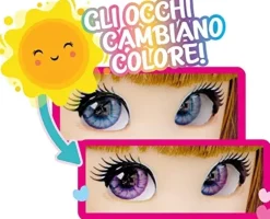 Sale Unique Eyes Bambola Articolata 25 Cm, Con Occhi Grandi Magici E Profondi, Segue Il Tuo Sguardo, Rebecca Fashion Doll Fashion Dolls