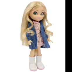 Unique Eyes Bambola Articolata 25Cm, Con Occhi Grandi Magici E Profondi, Segue Il Tuo Sguardo, Amy Fashion Doll Ginnasta Elegante Fashion Dolls