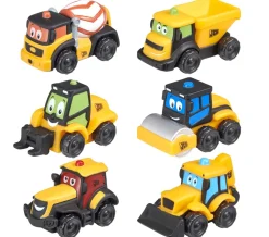 New Veicoli Da Cantiere Jcb In Gomma Macchinine Bambini