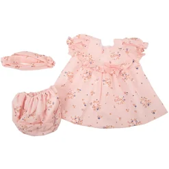New Vestito Bebe Reborn 45 Cm Con Decorazioni Floreali Bambolotti